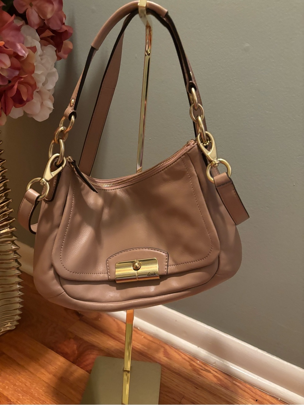 Coach Kristin Leather Crossbody Hobo Bag β Excellent Pre-Owned Conditionβ¦πππππππ - Picture 3 of 10